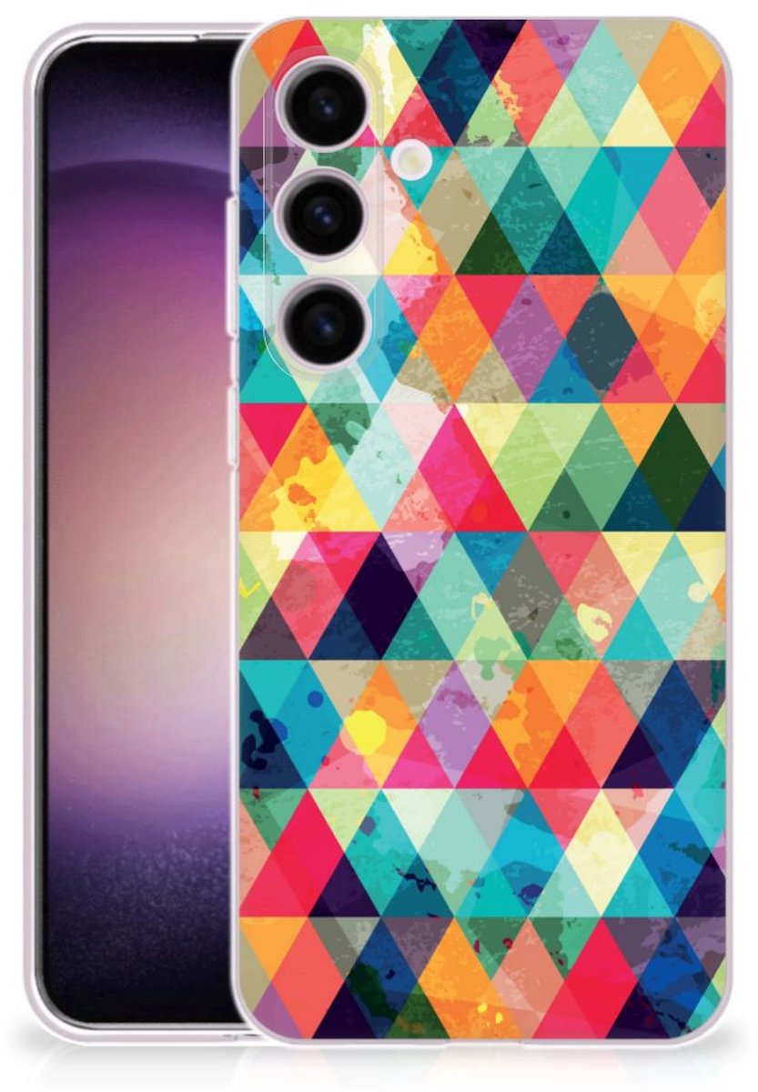 Samsung Galaxy S24 TPU bumper Geruit