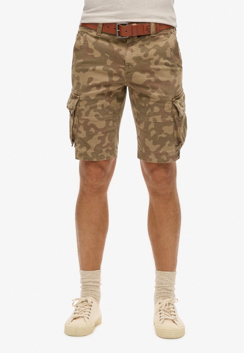 Superdry Core Cargo Shorts 34 Man Woodland Sand Camo