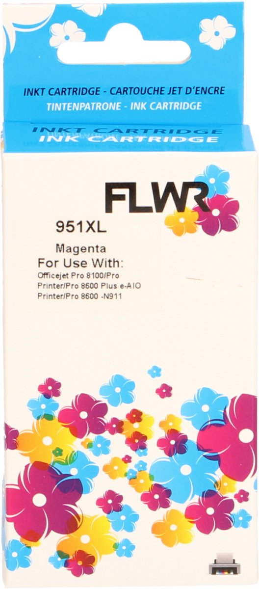 FLWR - Cartridges / HP 951XL / magenta / Geschikt voor HP
