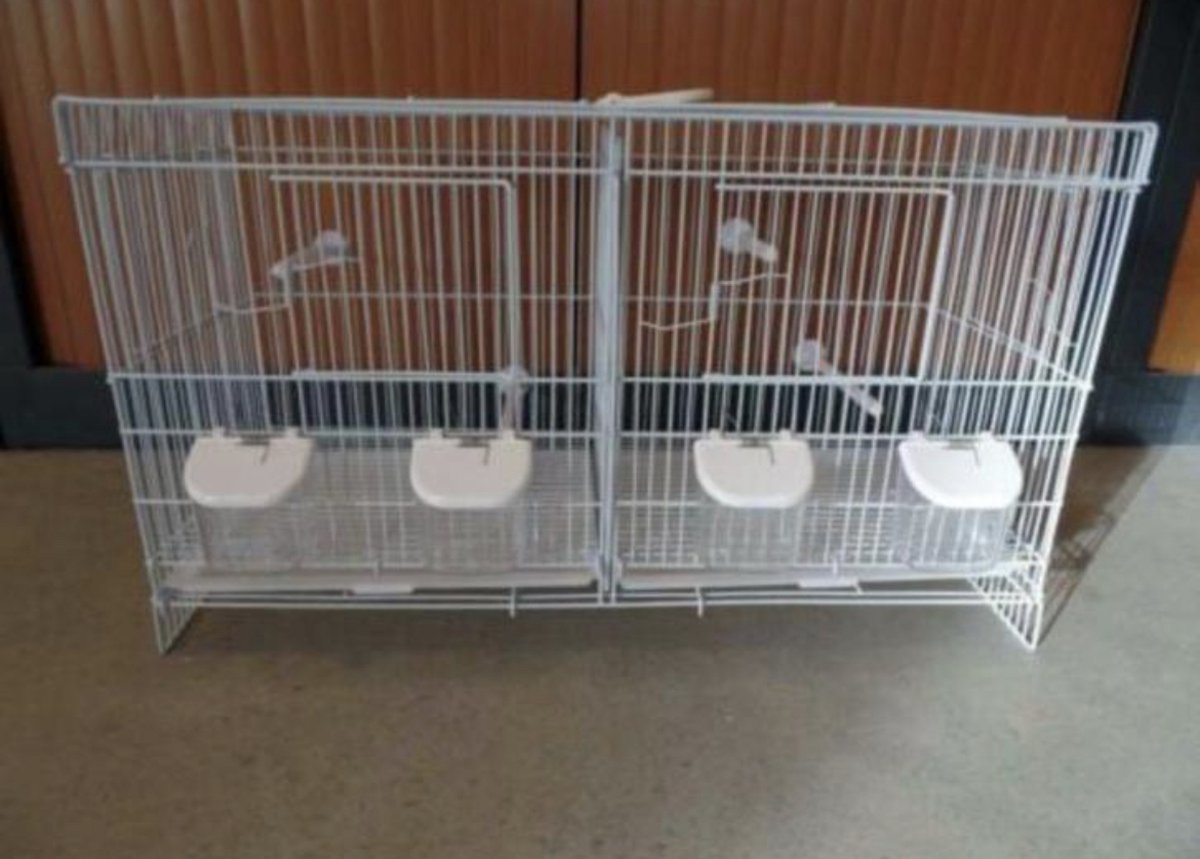 Birdtrade - kweekkooien - Broedkooien - Vogelkooi - twee vakken type 4500
