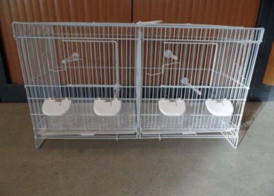 Birdtrade - kweekkooien - Broedkooien - Vogelkooi - twee vakken type 4500
