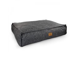 Topmast Orthopedisch Hondenkussen Riva - Extra Dik Matras - High Sensitive foam - Antraciet - 100 x 70 x 27 cm