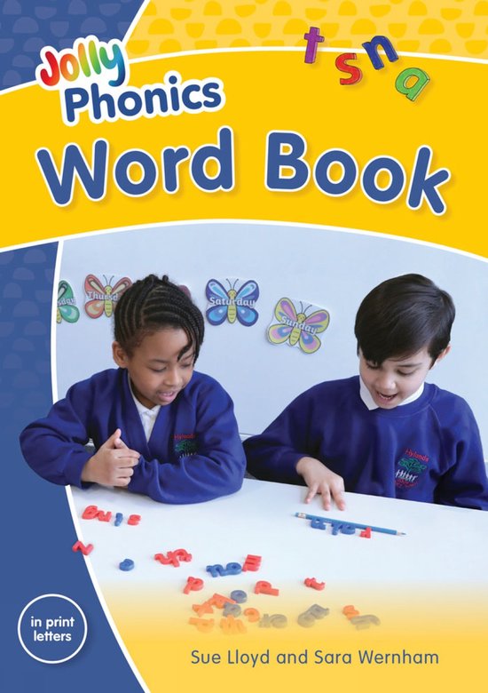 Jolly Phonics Word Bk (In Print Letters) - cover