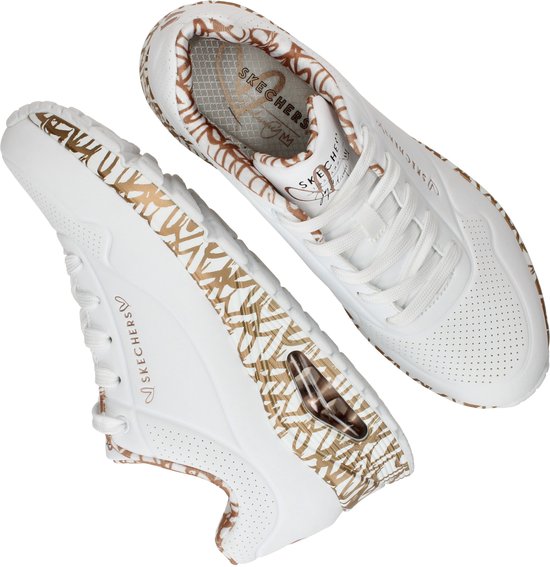 Skechers Uno - Baskets pour femmes Loving Love pour femme - White - Taille 38