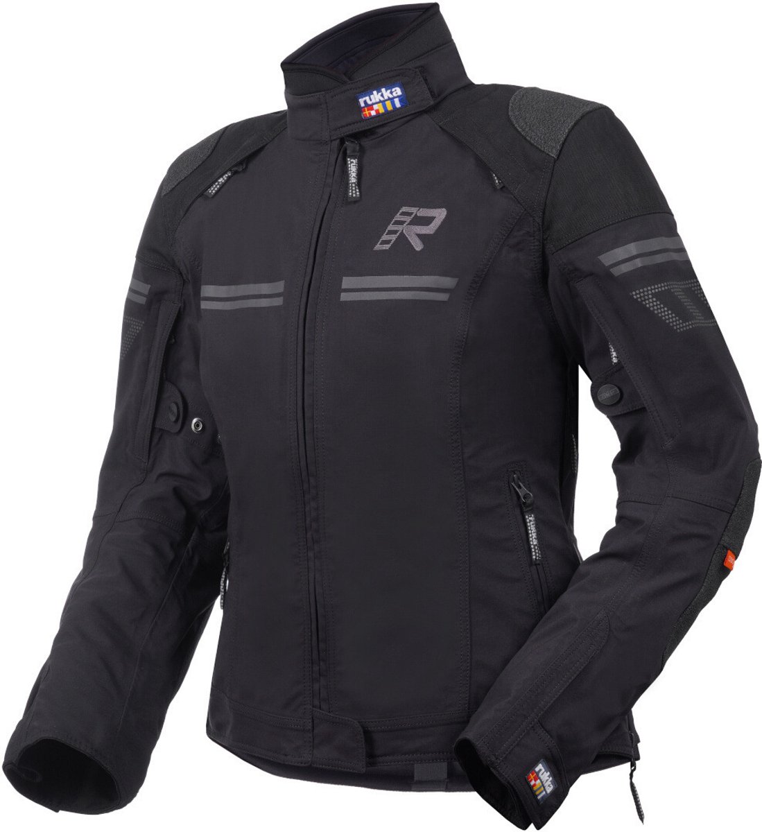 Rukka Armatou-R Zwart Waterdichte Dames Textiele Motorjas - Jas