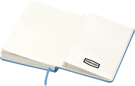 Écriture de luxe bleue réglée au format A5