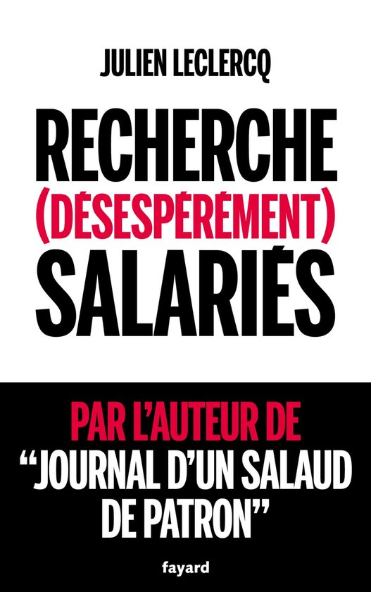 Recherche (désespérément) salariés - cover