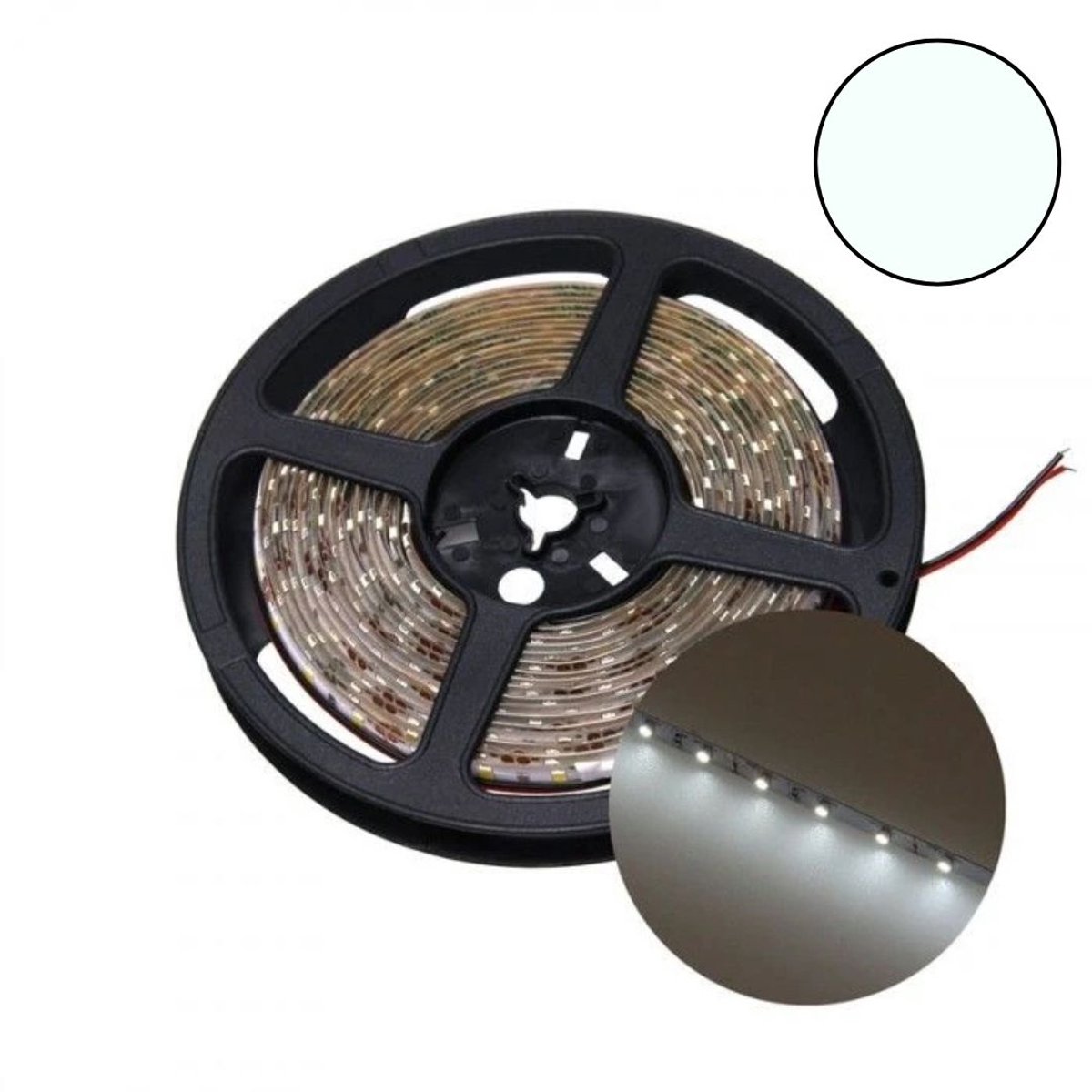 Dimbare LED Strip Koelwit 60 LEDs/m 12V DC IP65 5630