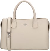 Sac à main Charm London Muggiano - Bandoulière - Bandoulière réglable/amovible - Aménagement pratique - Nombreux compartiments - Beige