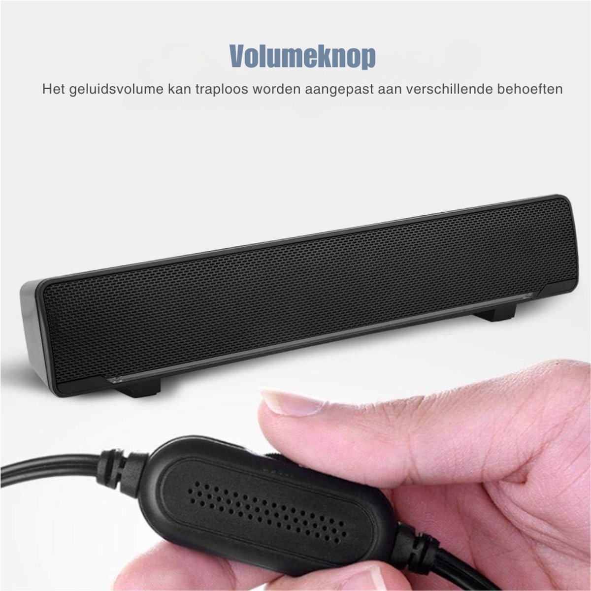 LifeStages USB Geluidsbalk met Bass Surround voor TV - afbeelding 3