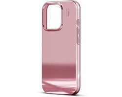iDeal of Sweden Mirror Case voor de Apple iPhone 16 Pro Max - Mirror Rose Pink