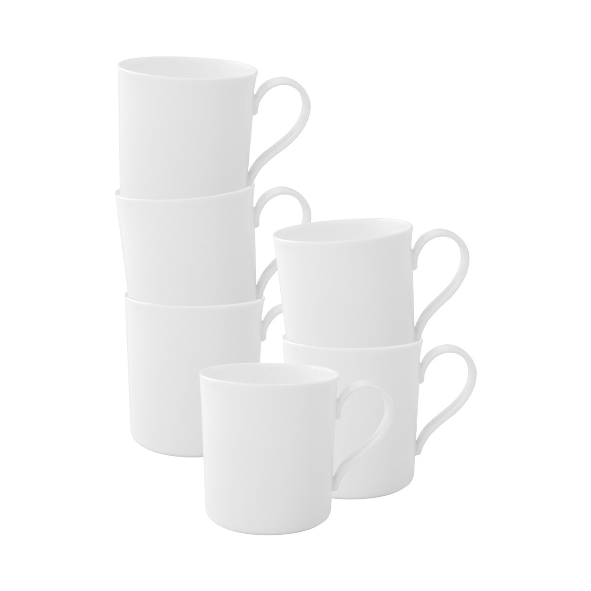 Kaffeetassen Modern Grace 170 ml Set van 6