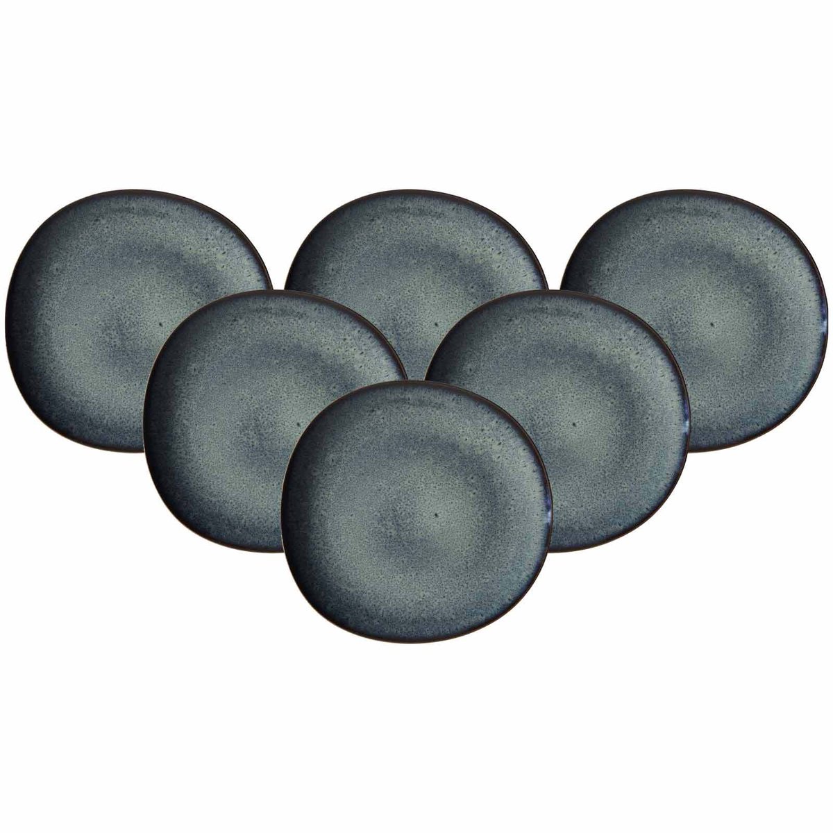 Speiseteller Lave ø 28 cm Set van 6