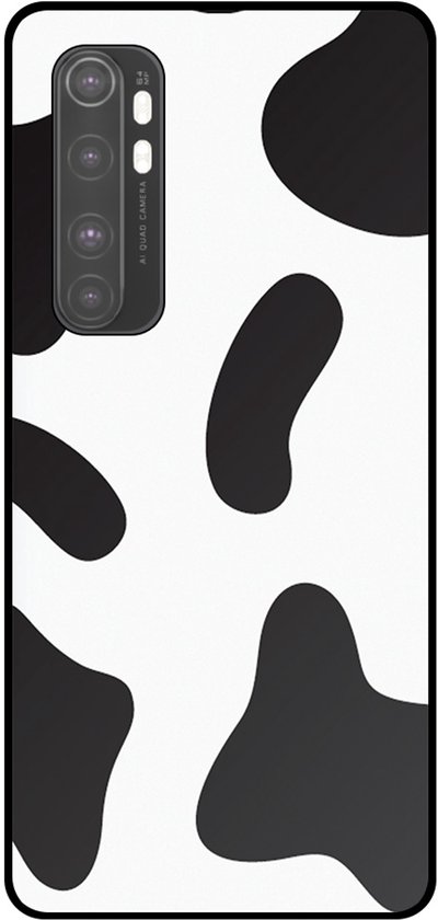 Coque Smartphonica pour Xiaomi Mi Note 10 Lite avec motif vache et taches – Coque arrière en TPU avec motif vache et Design pour Xiaomi Mi Note 10 Lite