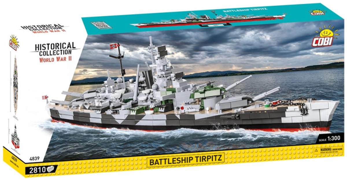 COBI Slagschip Tirpitz - COBI-4839
