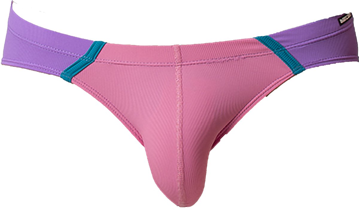 Barcode Berlin Avas Swim Brief Rose - Lila - Blue - Heren Zwemslip - Zwem Slip voor Man - Mannen Brief