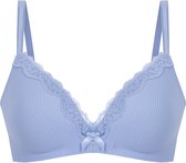 Hunkemöller Dames Lingerie Voorgevormde bh zonder beugel Lola - Blauw - maat D85