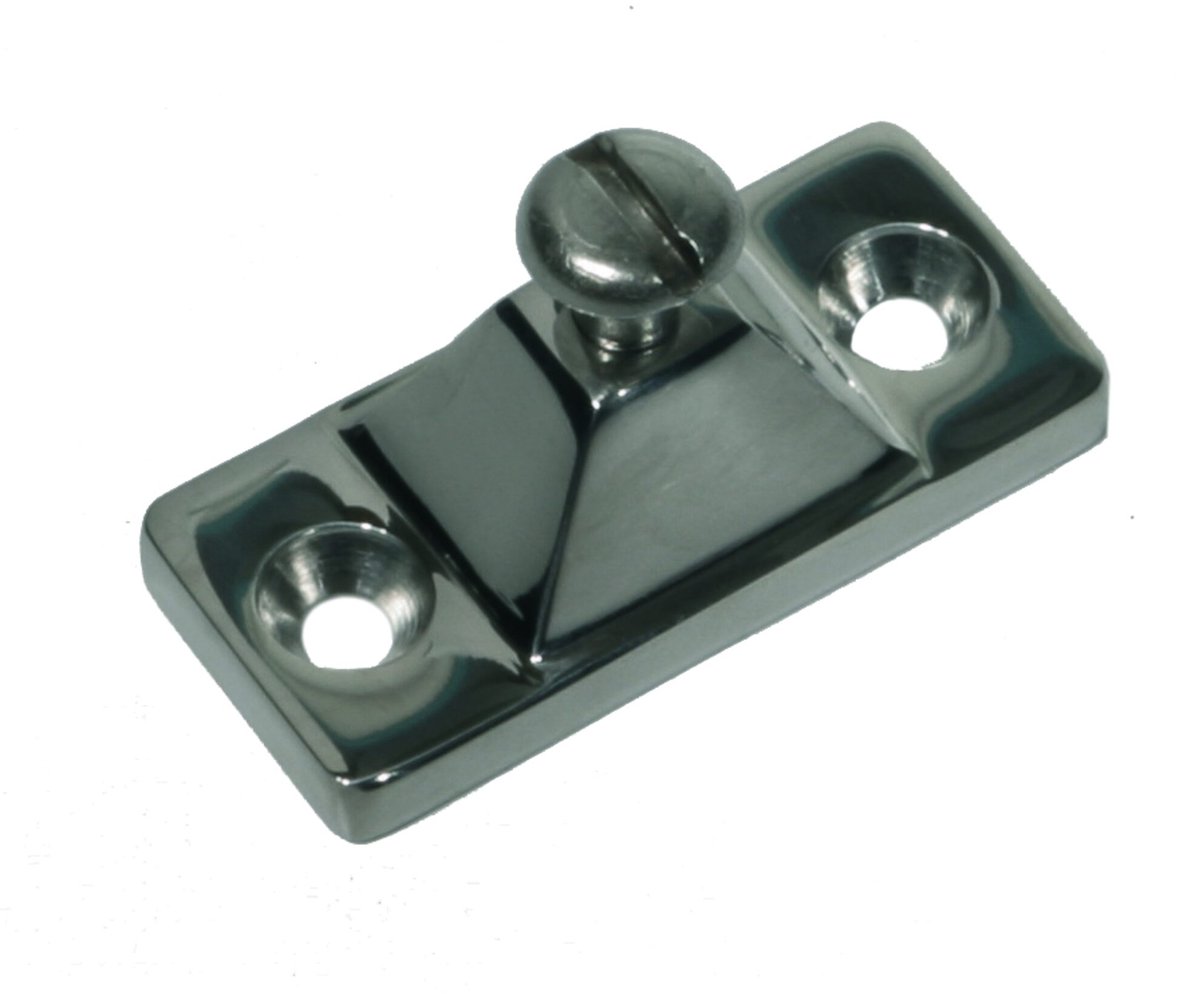 Dekplaat vlak, zijmontage, 50x23mm