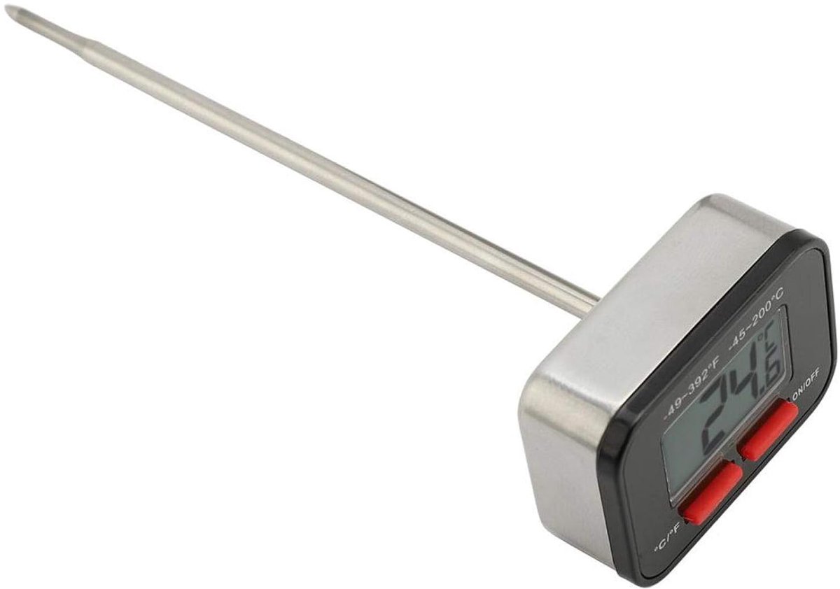 Digitale Koffiethermometer met LCD-Display voor Nauwkeurige Temperatuurmeting