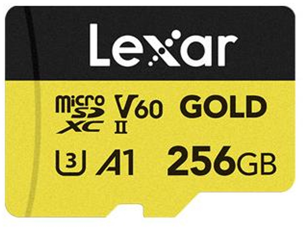 Lexar Professional MicroSDXC GOLD 256GB 180MB/s