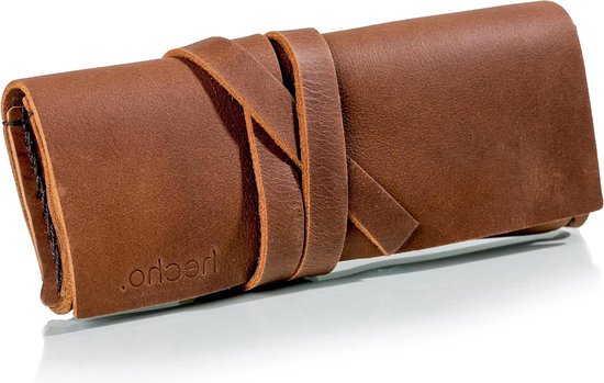 Handgemaakte Brillenkoker van Echt Leer