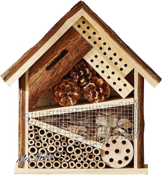 Insectenhotel Dennenappels met Plantenbak 2 kopen