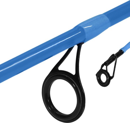Eurocatch Werphengel set compleet Blauw met lichtgevende werpmolen van Arcoffish. — afbeelding 5