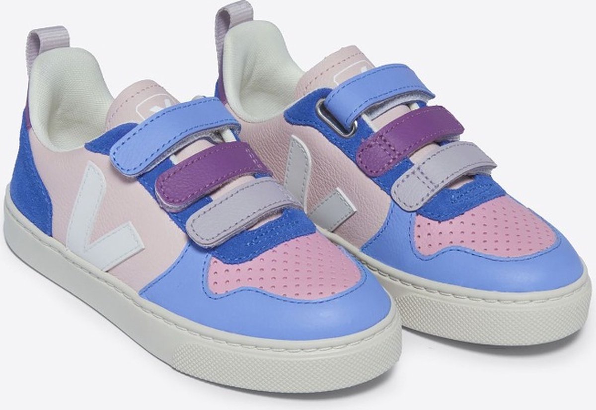 Veja V10 CF MULTICO PETALE Sneaker Meisje schoenen Blauw 23 (3611820865822)