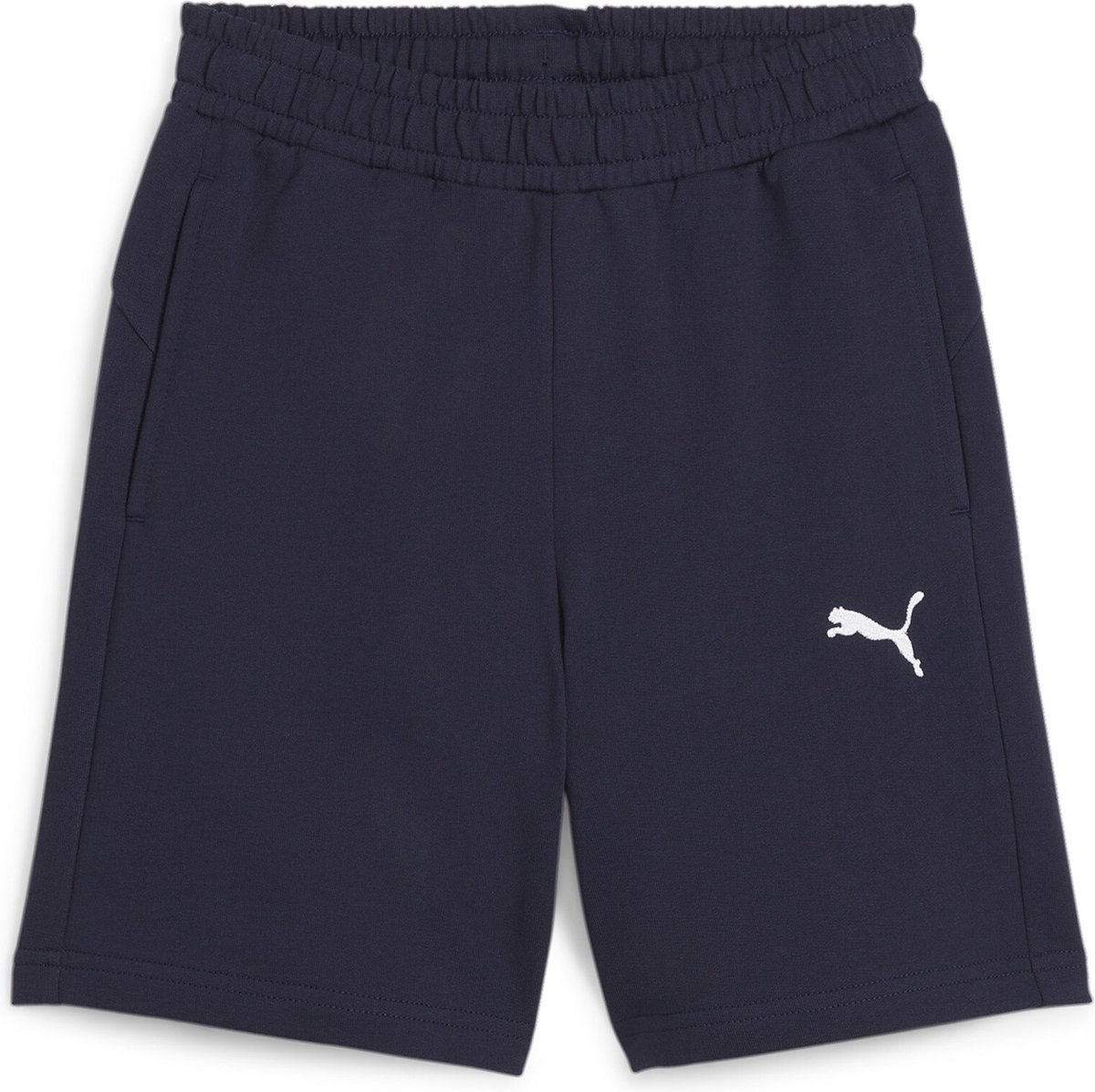 Puma KinderteamGOAL Casuals Shorts Jr korte joggingbroek 658609 06 Blauw