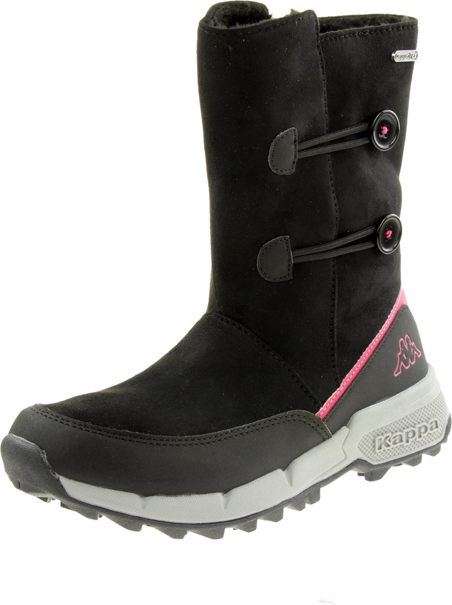 Kappa Kids enkellaarsjes winterschoenen laarzen 260901K Zwart