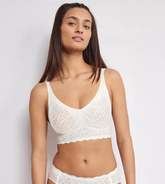 sloggi ZERO Feel Bliss Bralette Soutien-Gorge Femme - BLANC -