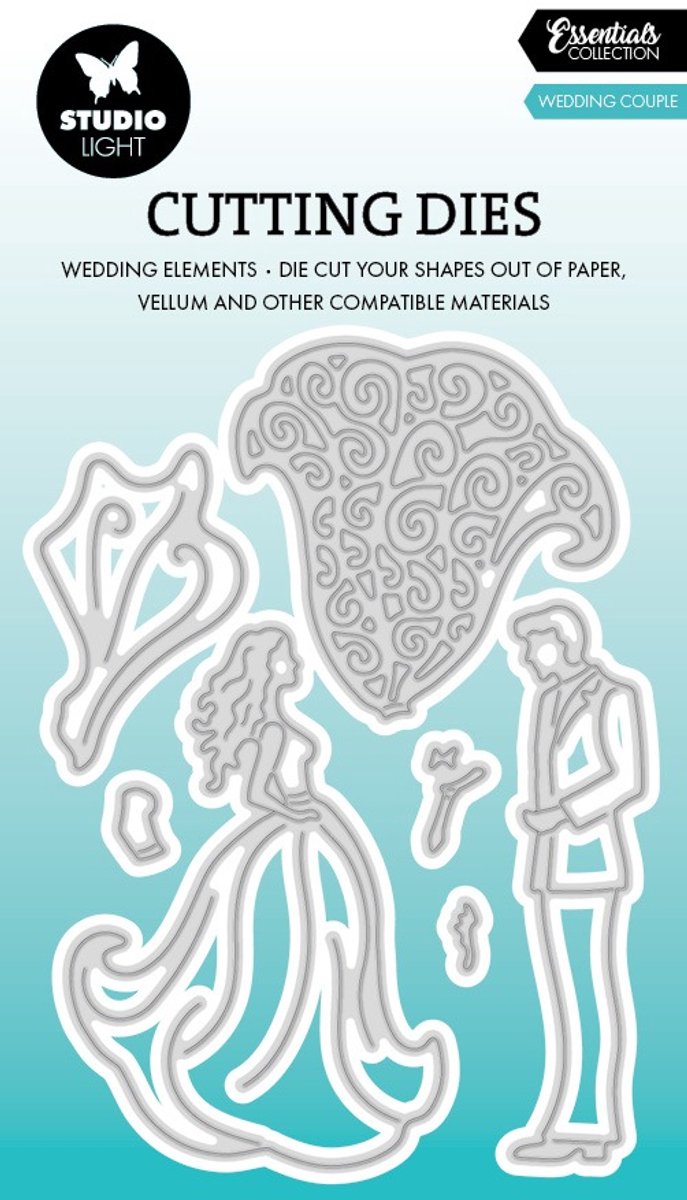 Cutting die Wedding couple - Essentials nr. 955