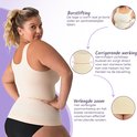 Dames in huidskleur shapewear top. Met uitleg over borstlifting en corrigerende werking.