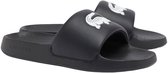Lacoste SERVE SLIDE 1.0 125 1 CMA BLK/WHT Heren Slippers - zwart / wit