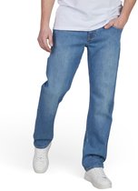 Cross Jeans Heren Jeans Broeken ANTONIO comfort/relaxed Fit Blauw Volwassenen Denim Jeansbroek Spijkerbroek heren