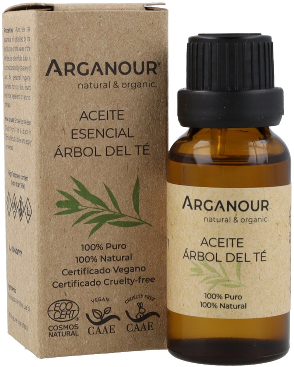 Goedkoopste Essential oil Arganour 100 Pure Tea tree (20 ml