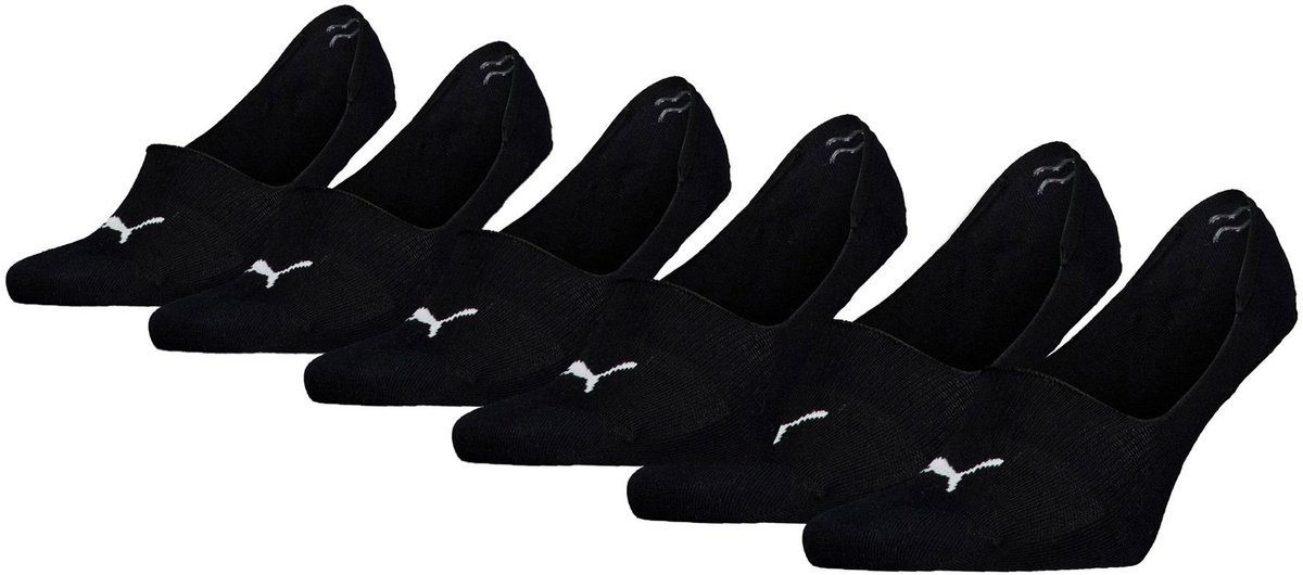 Puma Footie Sokken Unisex Zwart