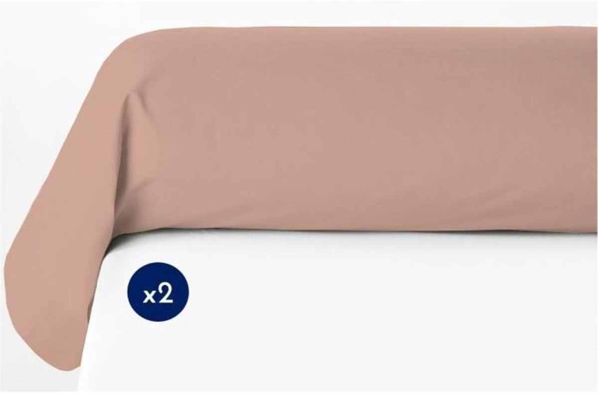 Set van 2 kussenslopen - LOVELY HOME - LH71618 - 85 x 185 cm - Roze