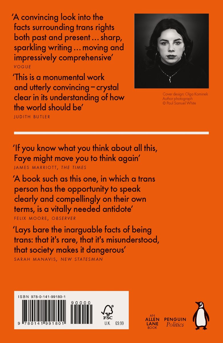 The Transgender Issue - back cover