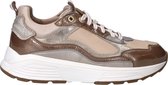 Dames Veterschoenen Xsensible Milau Combi Taupe - Maat 41