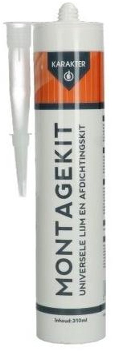 Karakter - Montagekit Universeel Wit 310ml