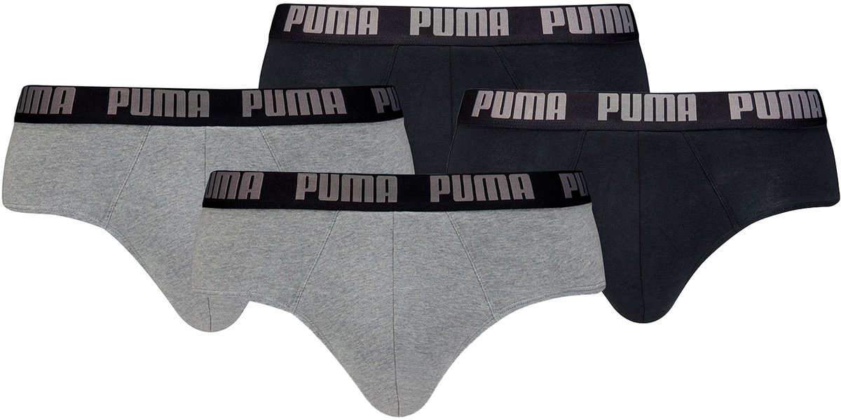Puma Basic Brief Heren Herenondergoed Broekondergoed, set van 4