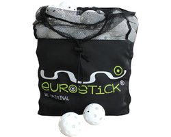Eurostick - Ballentas unihockeyballen - Set van 100 gatenbal