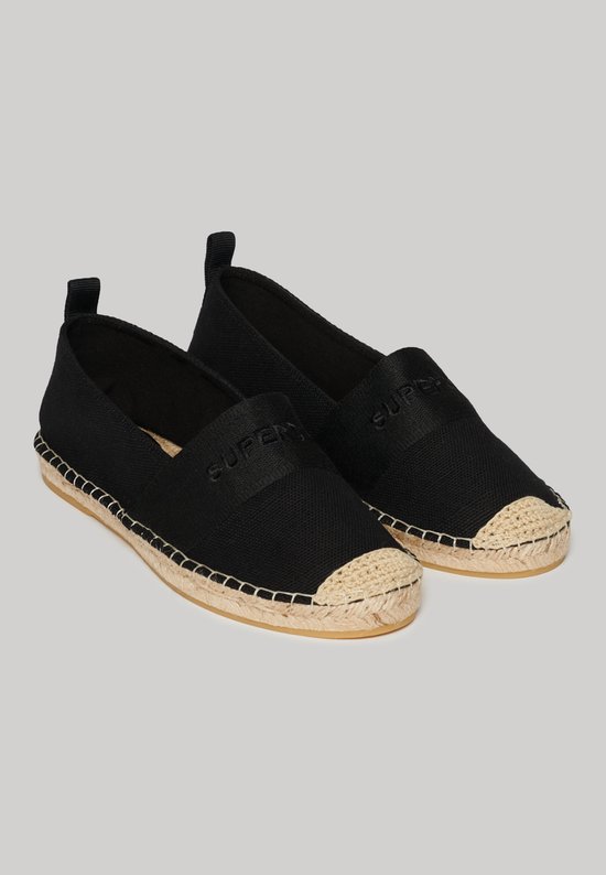 Espadrilles Superdry Canvas Zwart EU 38 Femme