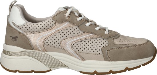 Baskets pour femmes Mustang - Femme - Taupe - Pointure : 38