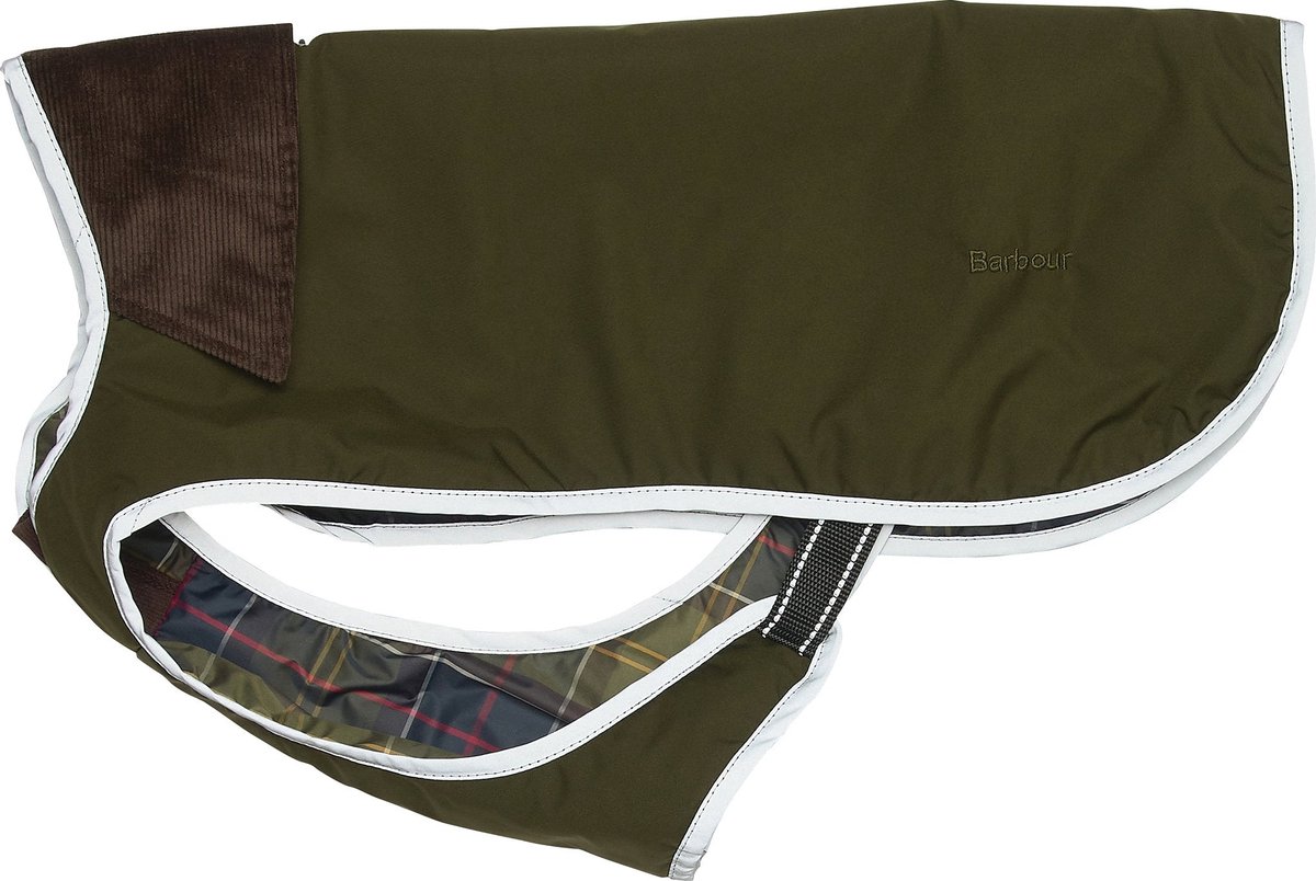 Barbour Monmouth Waterproof Dog Coat Olijf