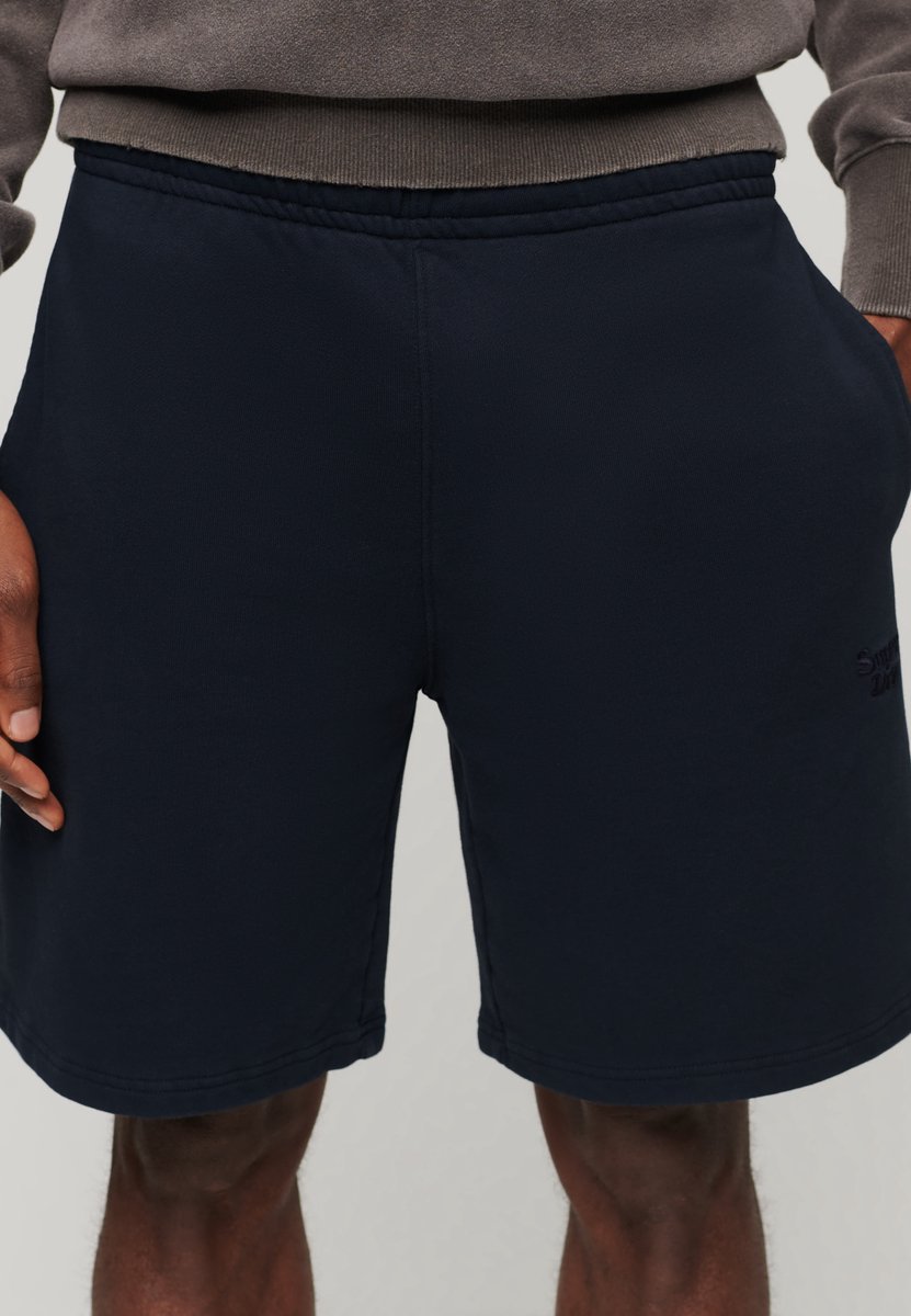Superdry Short met vintage wassing Heren Korte broeken Marineblauw