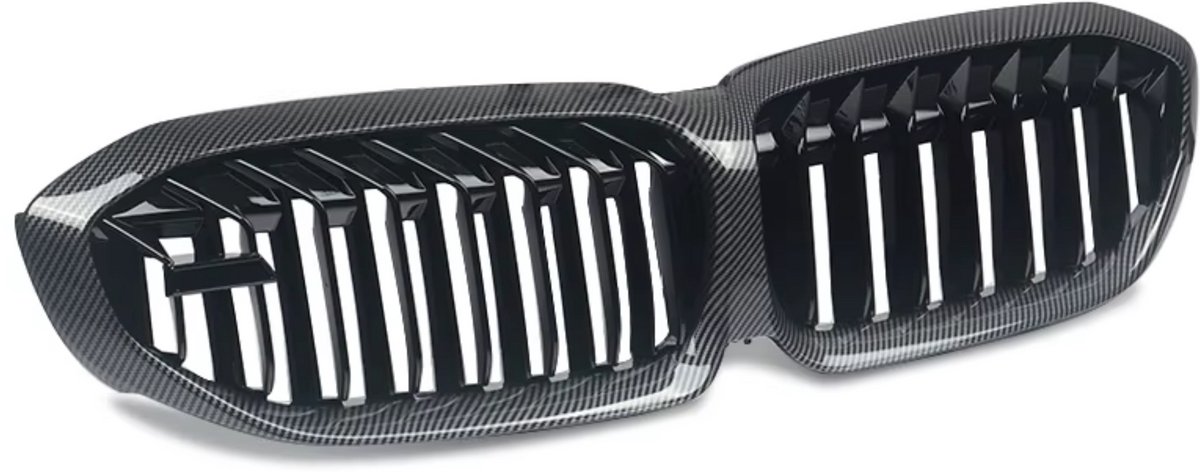Voorbumper grille Notro - Carbon Fiber Look - Auto accessoires - Voor BMW 3 Serie G20 Saloon & G21 Estate (2019-2021)
