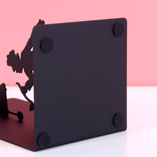 Balvi boekensteun Le Chef zwart metaal