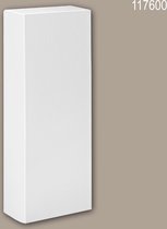 Halve zuilen voetstuk 117600 Profhome Zuil Sierelement tijdeloos klassieke stijl wit